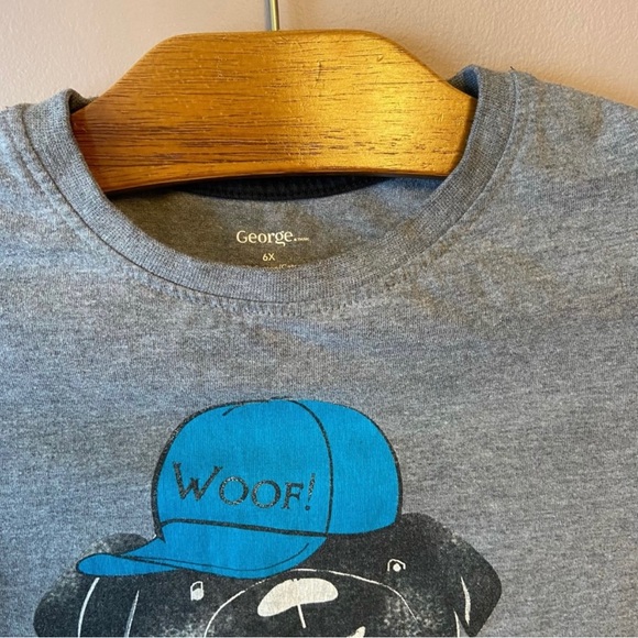 ✨3/$15✨ George Boys Grey Long Sleeve Shirt - Picture 3 of 6